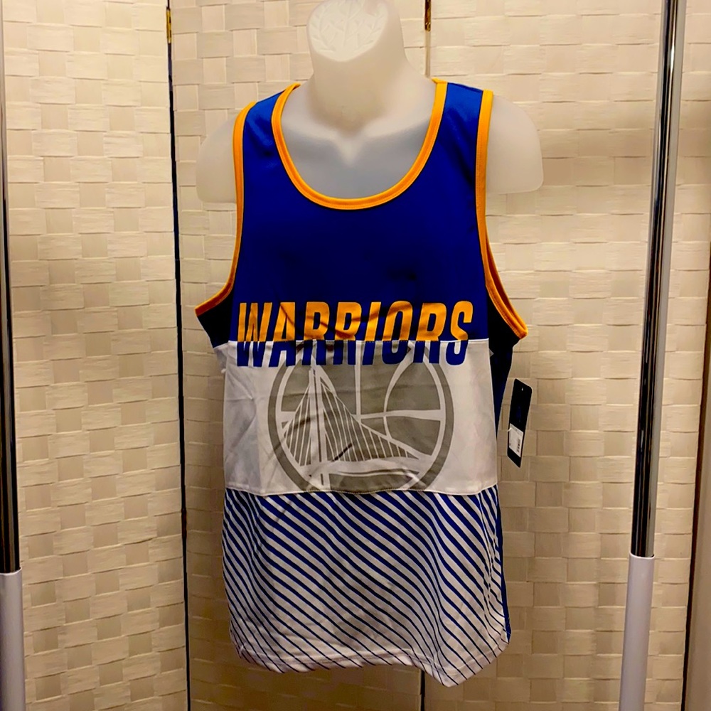 💥3 FOR $13!💥 NWT NBA Golden State Warriors Jersey Tank Top | Men's Size M